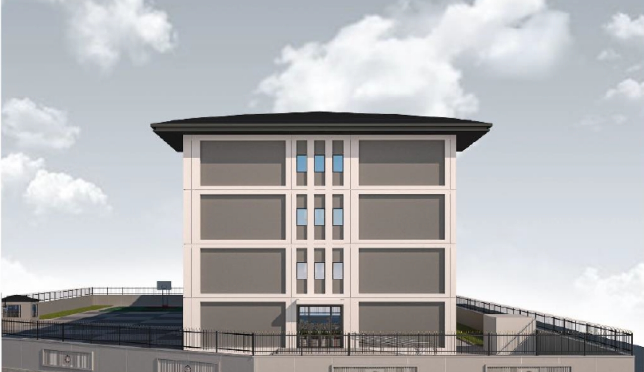 İstanbul Arnavutköy Merkez Mahallesi Ortaokul Yapım İşi