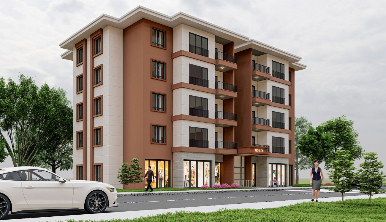 Çorum Osmancık Gürleyik Mahallesi 5. Etap Konut ve Dükkan Projesi