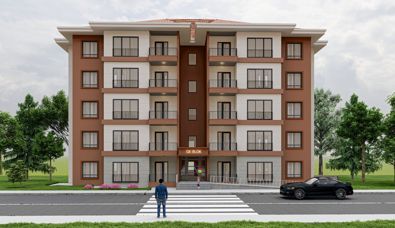 Çorum Osmancık Gürleyik Mahallesi 5. Etap Konut ve Dükkan Projesi