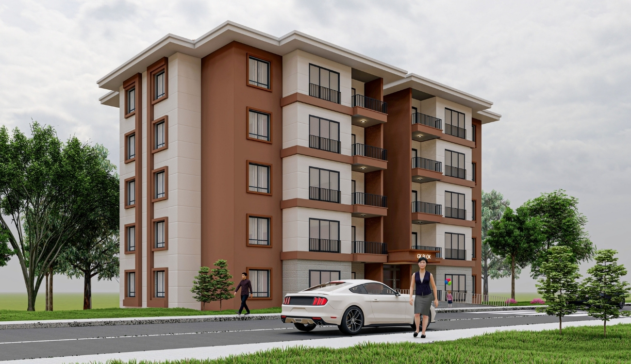 Çorum Osmancık Gürleyik Mahallesi 5. Etap Konut ve Dükkan Projesi