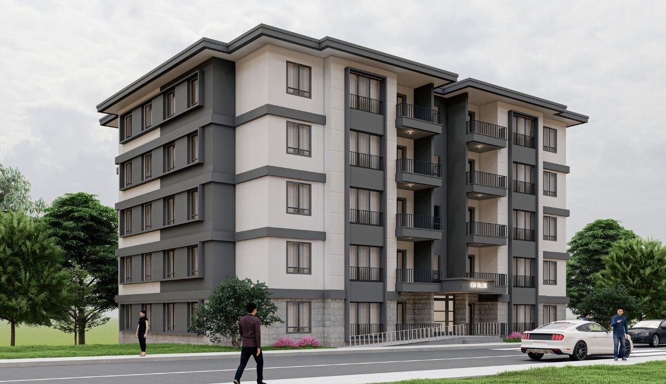 Çorum Osmancık Gürleyik Mahallesi 5. Etap Konut ve Dükkan Projesi