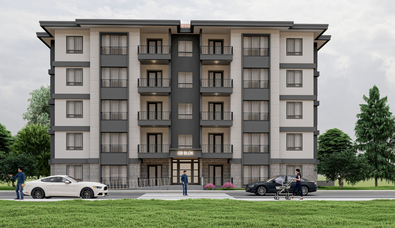 Çorum Osmancık Gürleyik Mahallesi 5. Etap Konut ve Dükkan Projesi