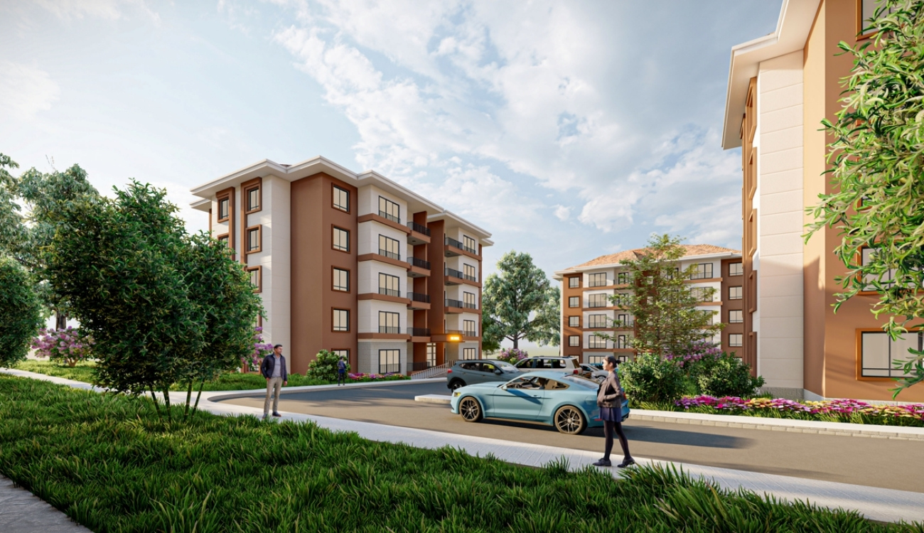 Çorum Osmancık Gürleyik Mahallesi 5. Etap Konut ve Dükkan Projesi