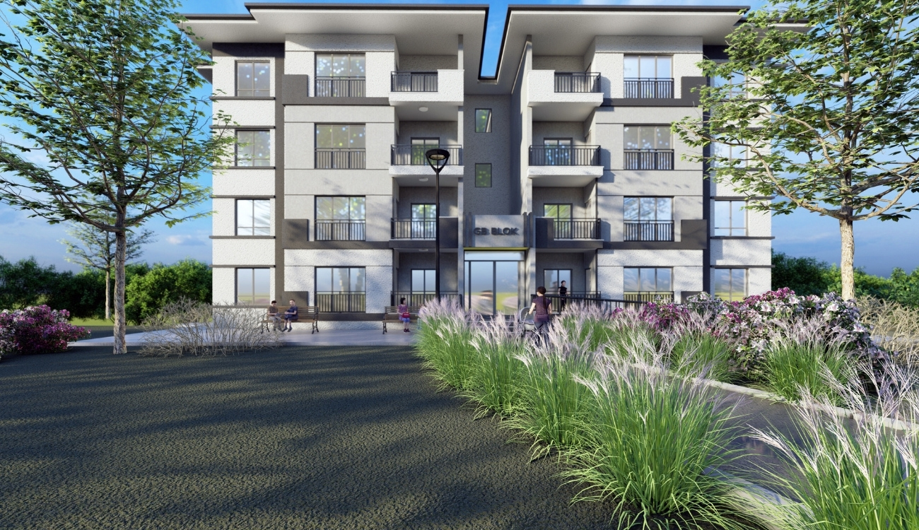 Bayburt Aydıntepe Ahmet Yesevi Mahallesi Konut ve Dükkan Projesi