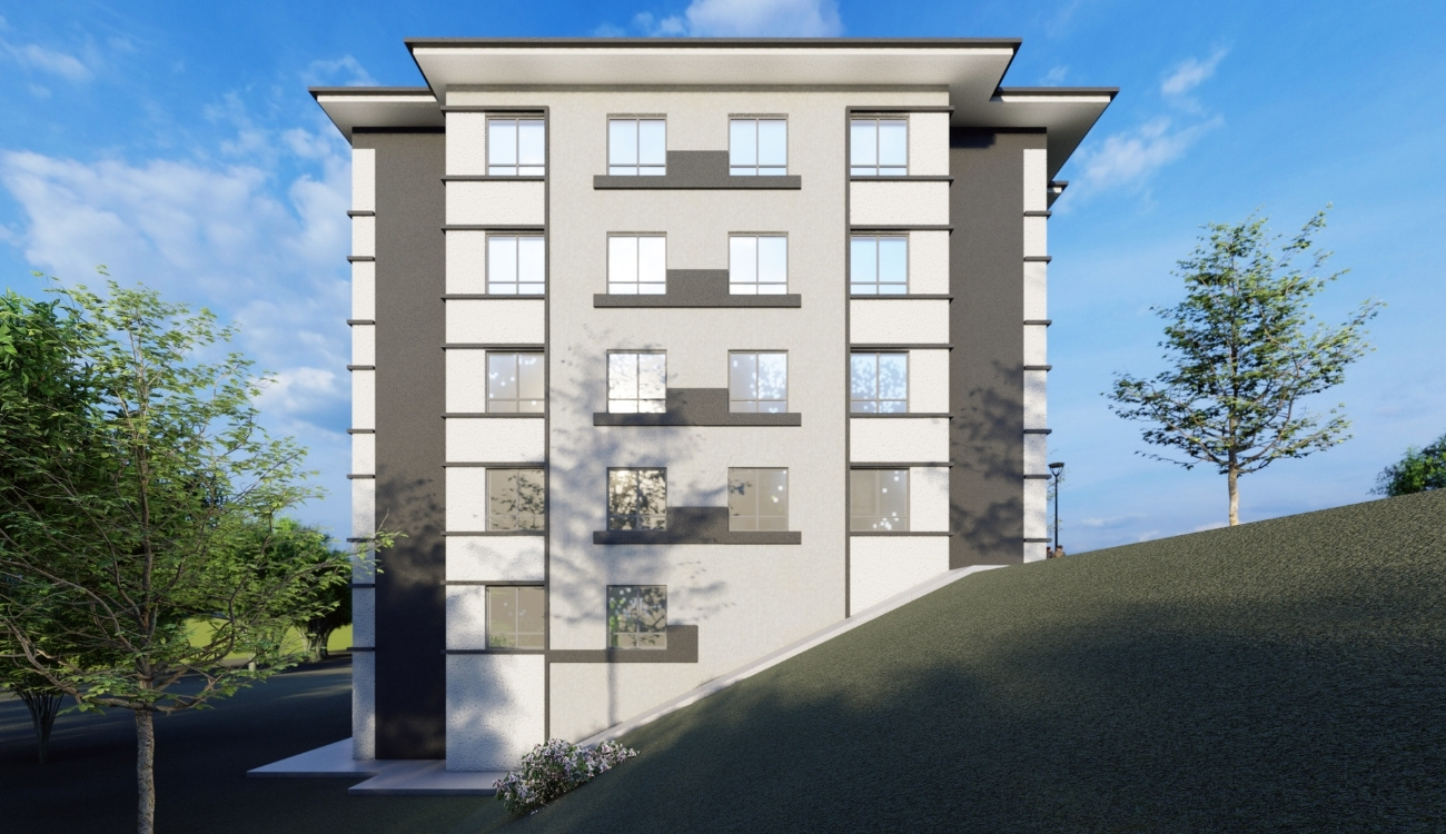 Bayburt Aydıntepe Ahmet Yesevi Mahallesi Konut ve Dükkan Projesi