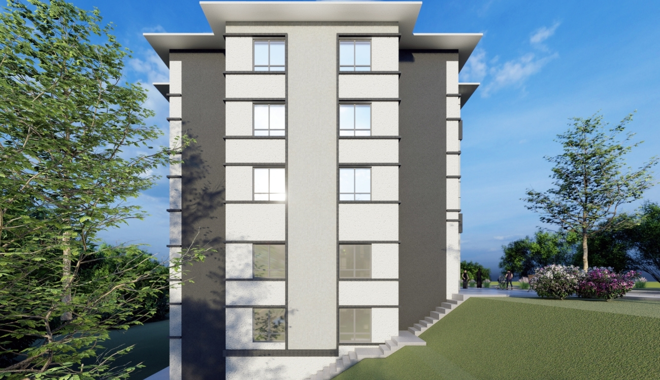 Bayburt Aydıntepe Ahmet Yesevi Mahallesi Konut ve Dükkan Projesi