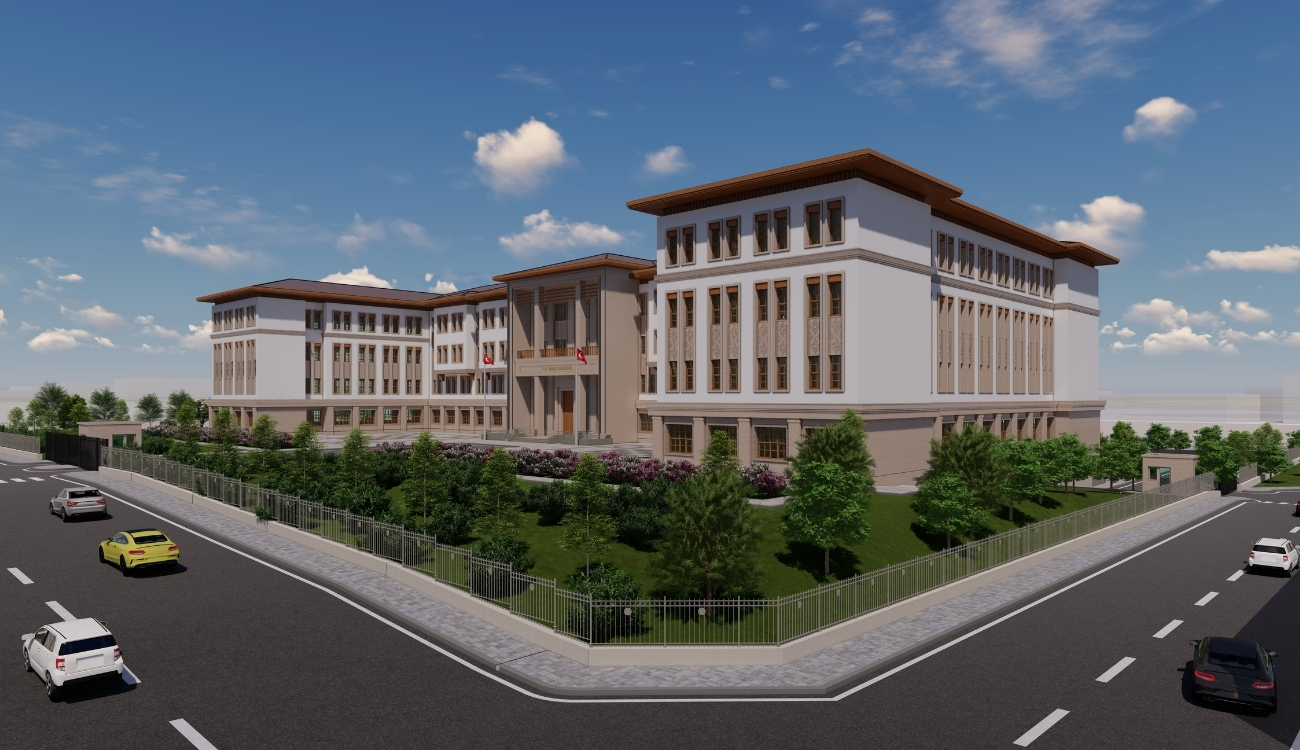 Muş ili merkez hükümet konağı inşaatı ile altyapı ve çevre düzenlemesi işi